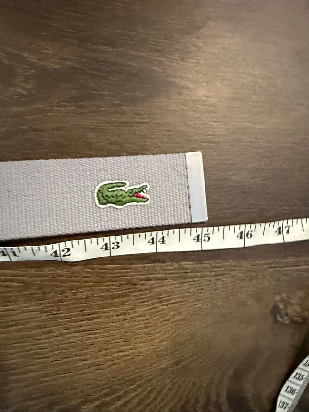 Lacoste web belt